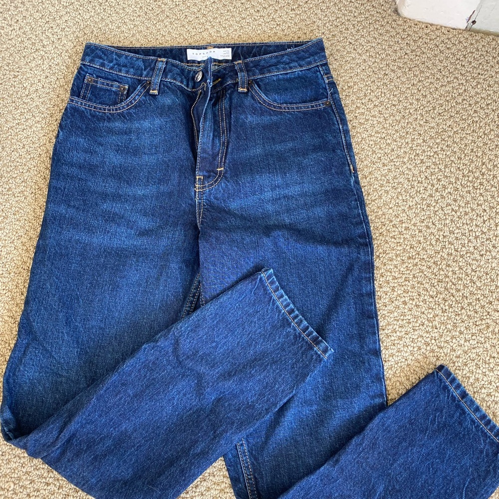 Top shop mom jeans size 28